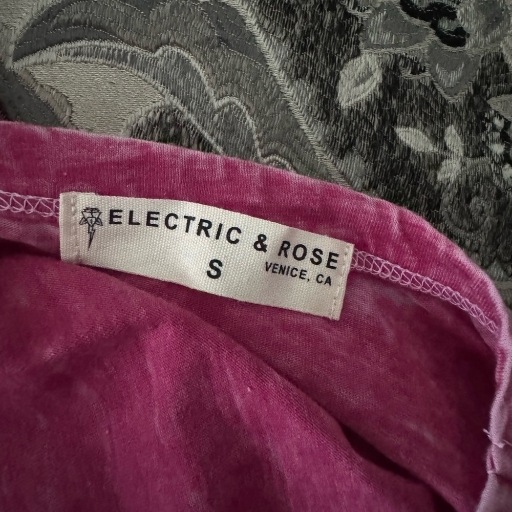 ELECTRIC & ROSE RICKI BURNOUT TANK TOP - Picture 5 of 5